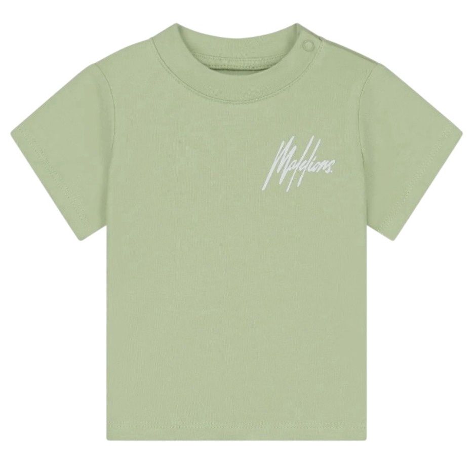 Malelions Baby Signature T-Shirt | Grass Green