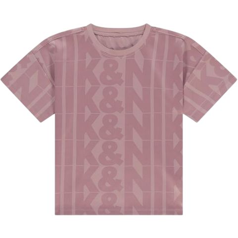 Nik &amp; Nik Losvallend T-shirt met N&amp;N logo patroon