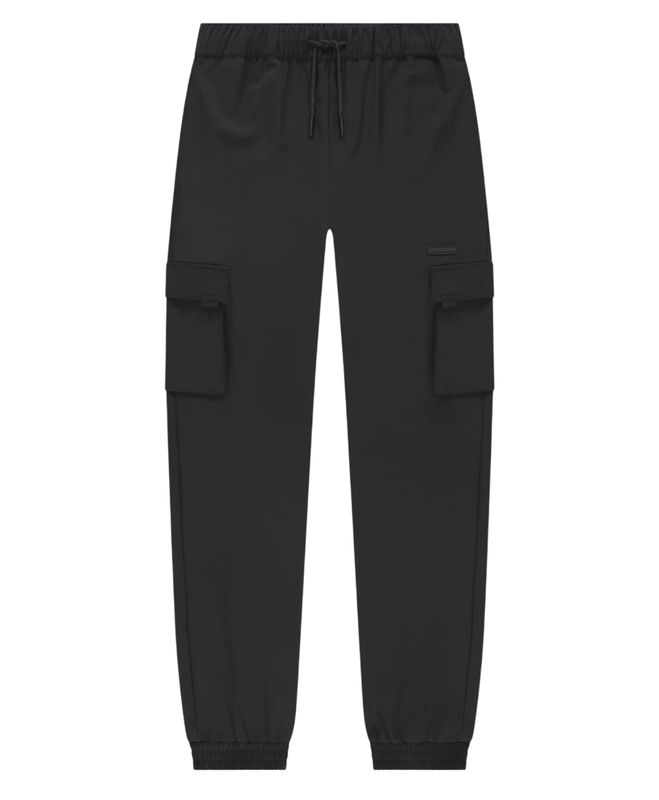Nik &amp; Nik  Cargo broek met elastische tailleband en trekkoord