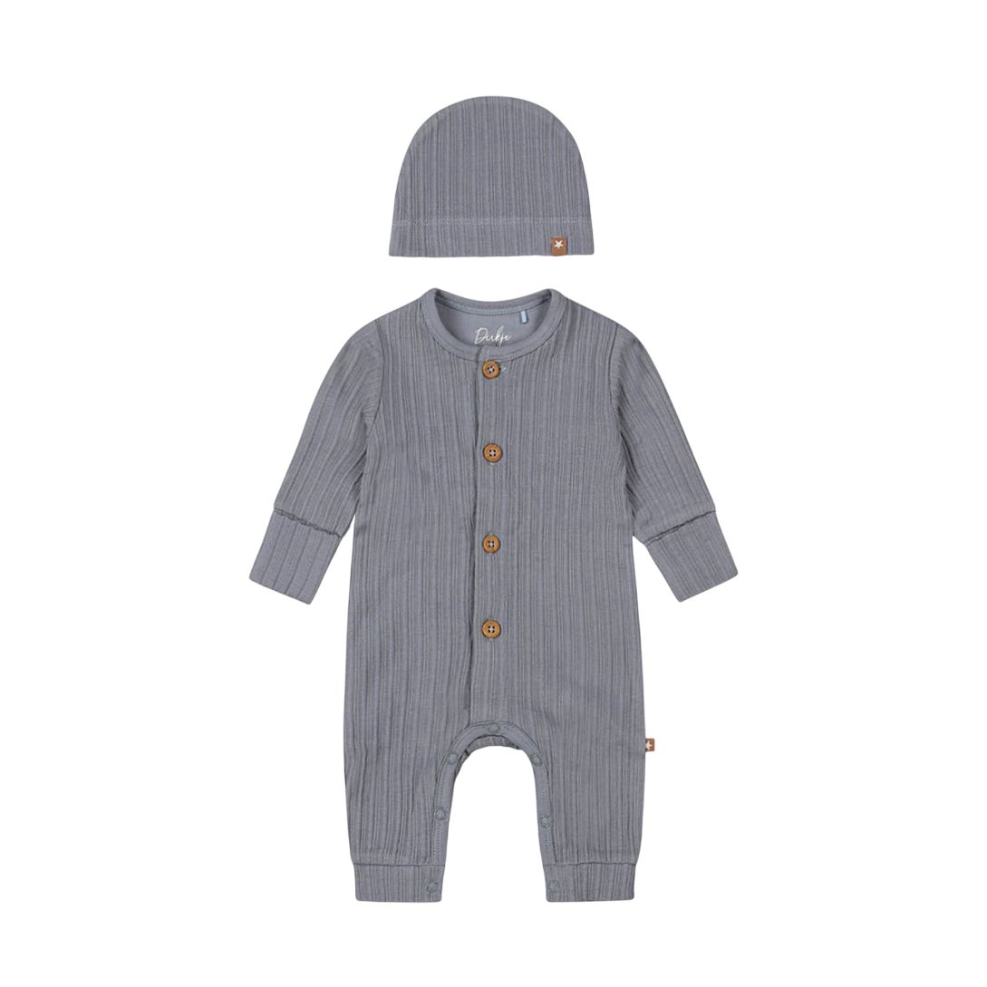 Dirkje Boxpak met mutsje Blauw