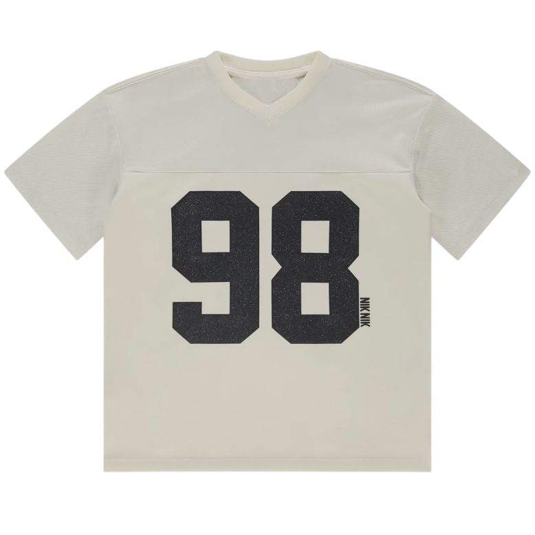 Nik &amp; Nik Losvallend varsity T-shirt met grafische print