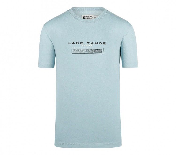 No Way Monday jongens T-shirt lichtblauw