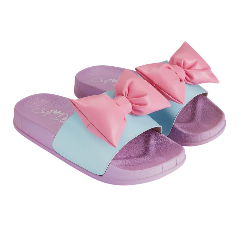 A'dee Lilac Bowty Sliders