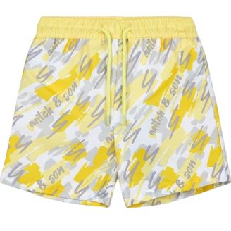 Mitch &amp; Son zwemshort Giancarlo Bright White