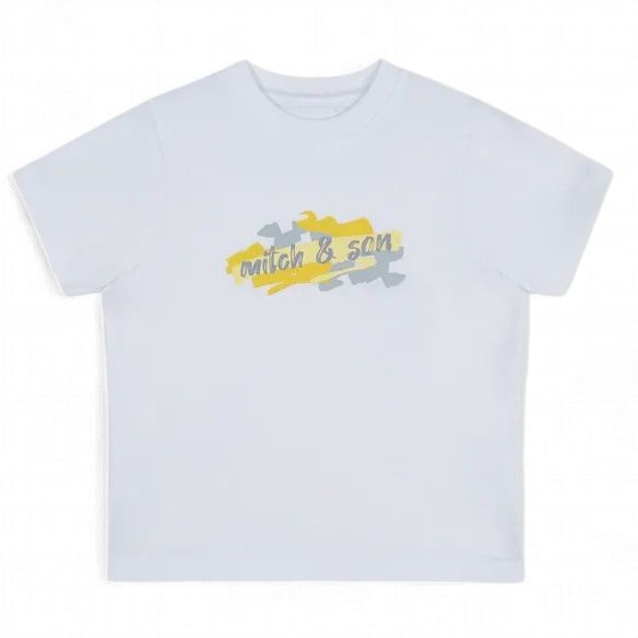 Mitch &amp; Son White Glenn T-Shirt