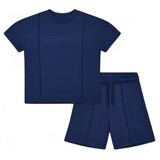 Mitch &amp; Son Navy Harper Shorts Set