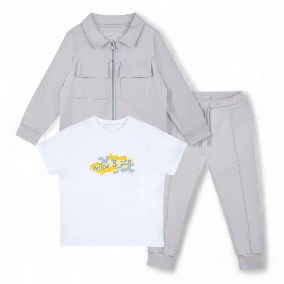 Mitch &amp; Son - Jogger set Grey Chip