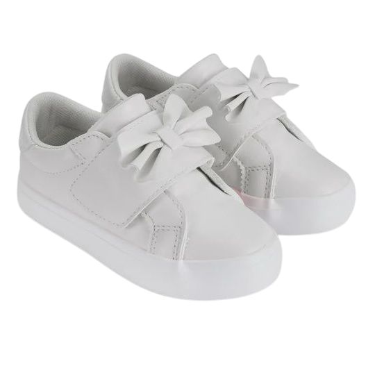 A'dee White Bowie Trainers