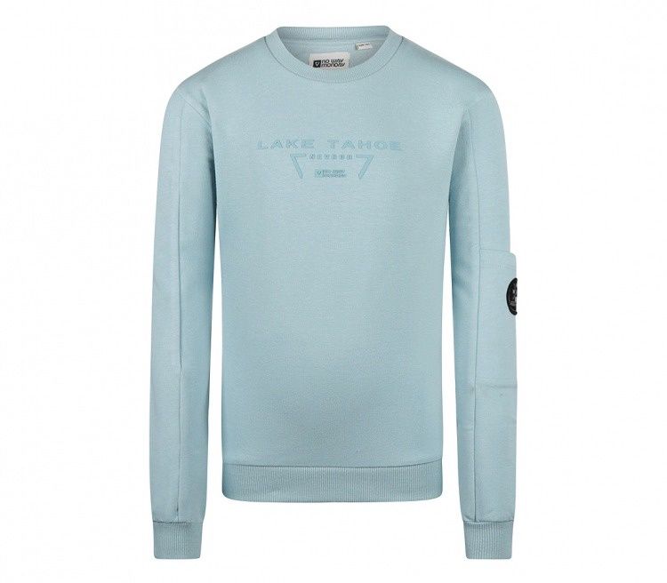 No Way Monday Sweater Blauw