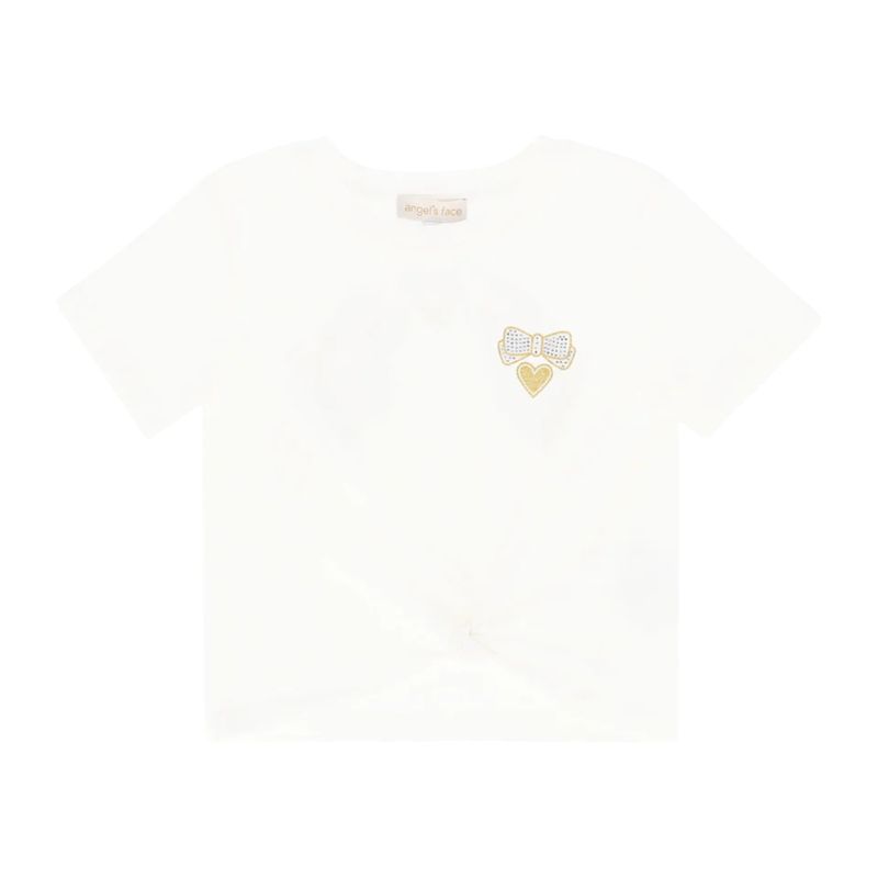 Angel’s Face Amelia Wings Printed Tee Snowdrop