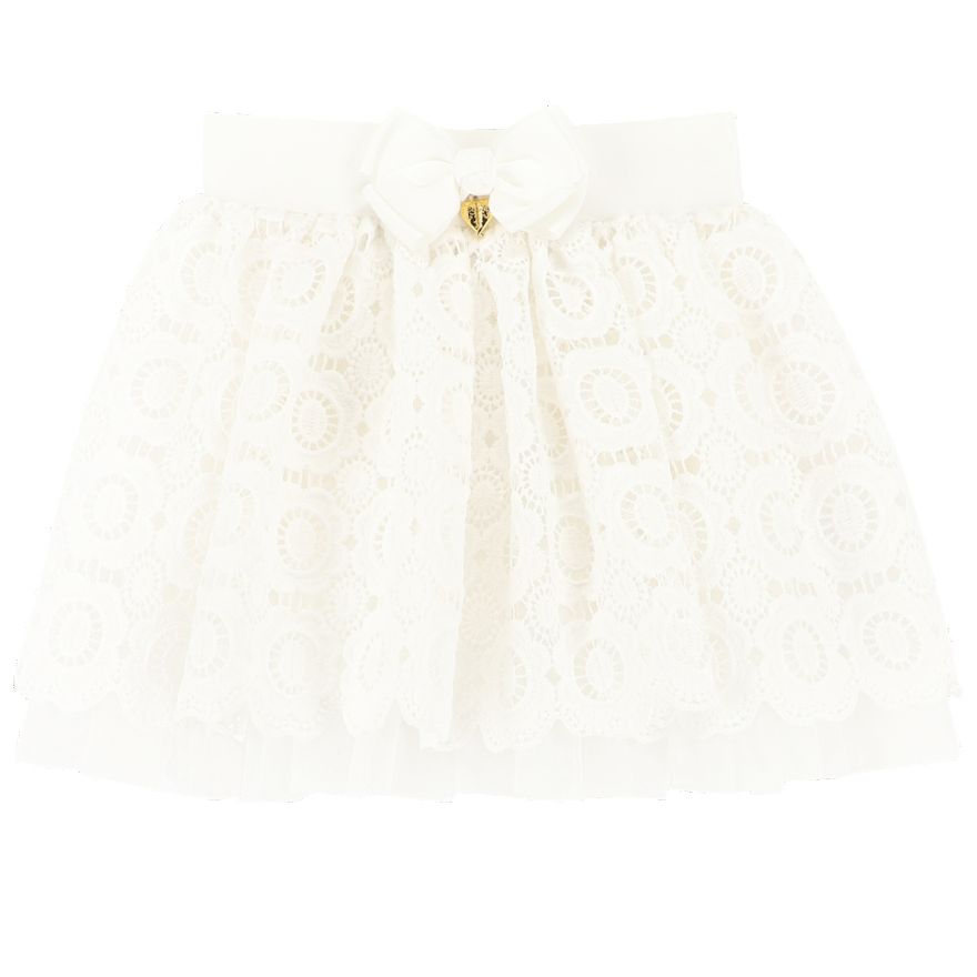 Angels face Blossom Lace Skirt Snowdrop