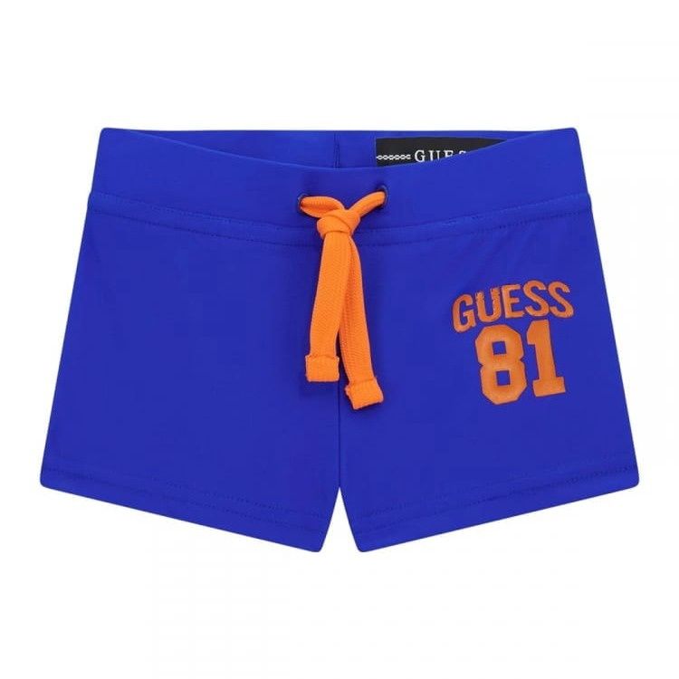 Guess swim trunk blauw