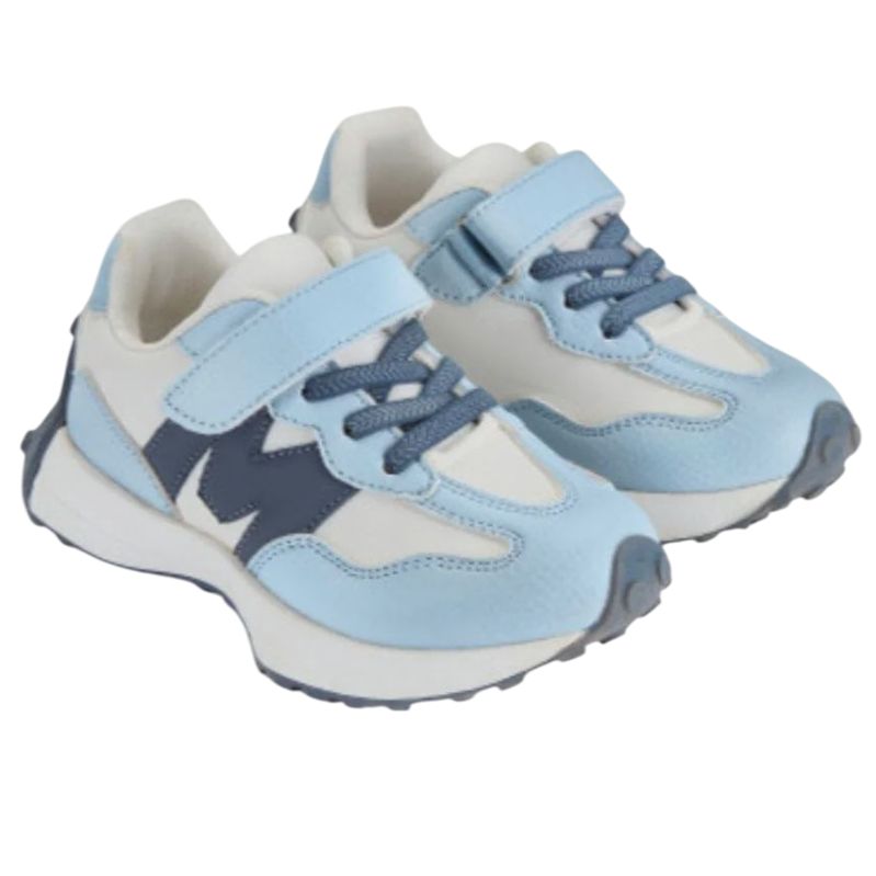 Mitch &amp; Son Sky Blue Runner Trainers