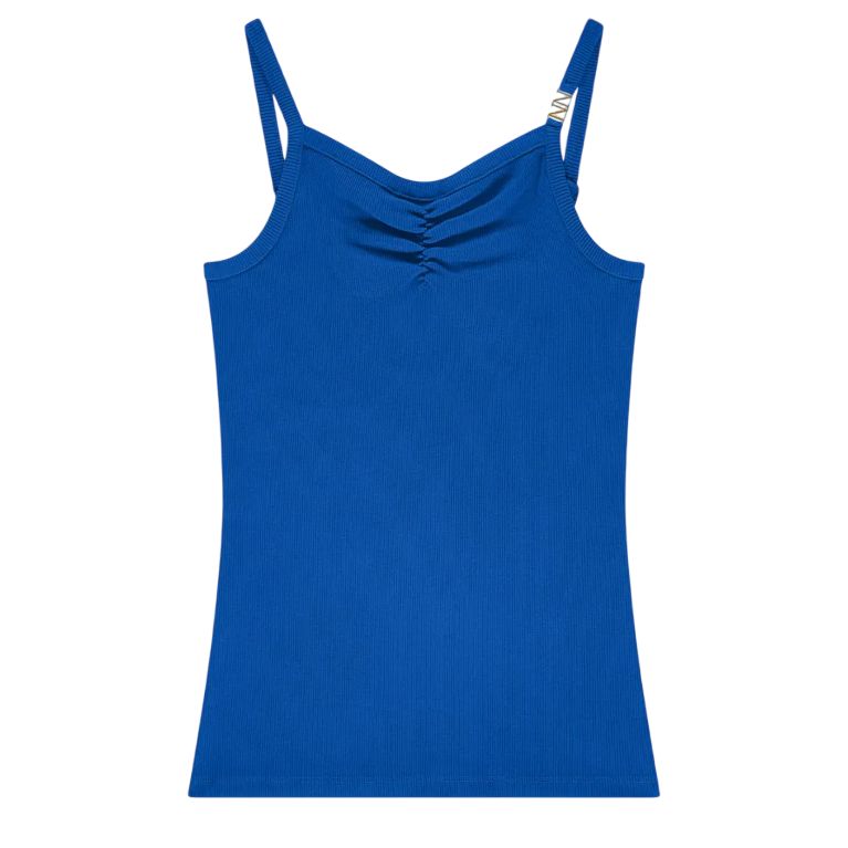Nik &amp; Nik   luuna rib top blauw