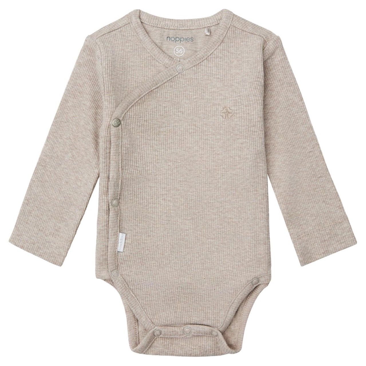 Noppies Romper Nino - Taupe Melange