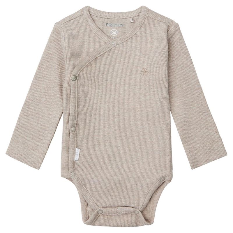 Noppies Romper Nino - Taupe Melange