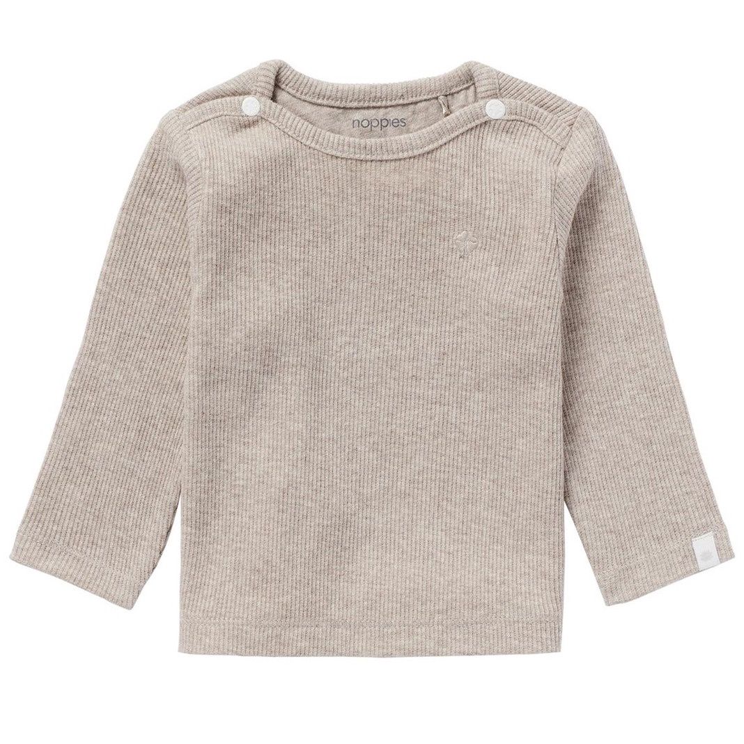 Noppies Longsleeve Natal - Taupe Melange