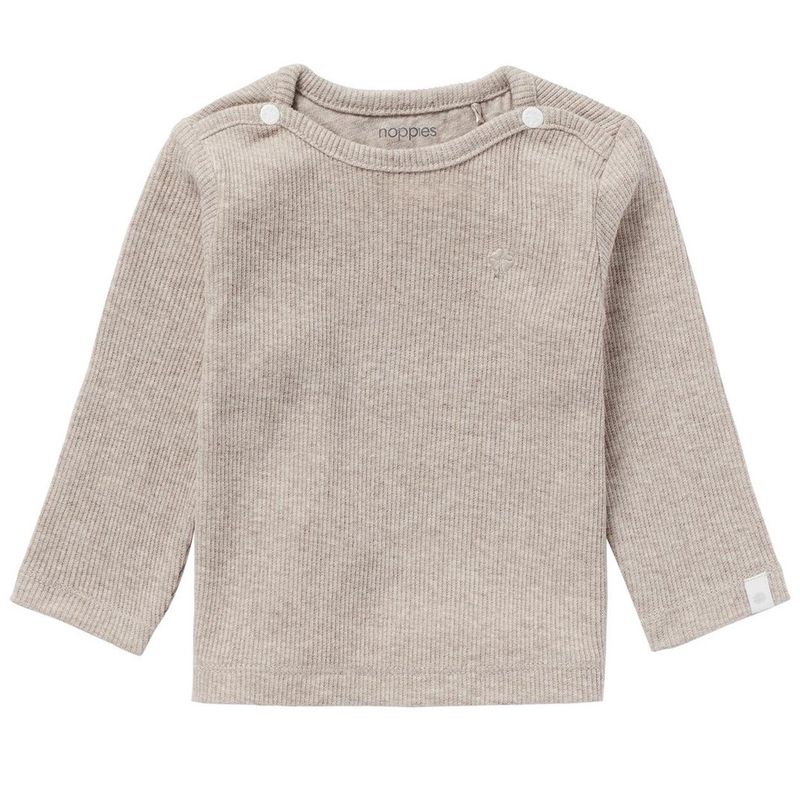 Noppies Longsleeve Natal - Taupe Melange