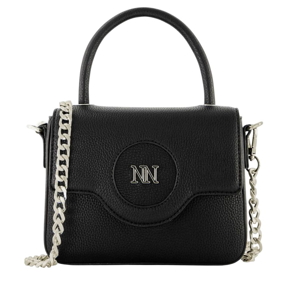 Nik &amp; Nik Schoudertas met N&amp;N logo en ketting hengsel