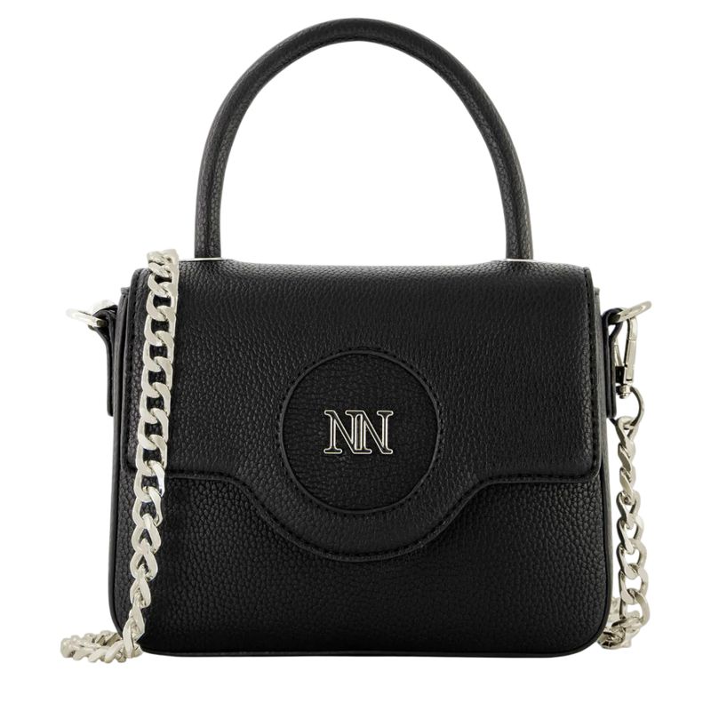 Nik &amp; Nik Schoudertas met N&amp;N logo en ketting hengsel