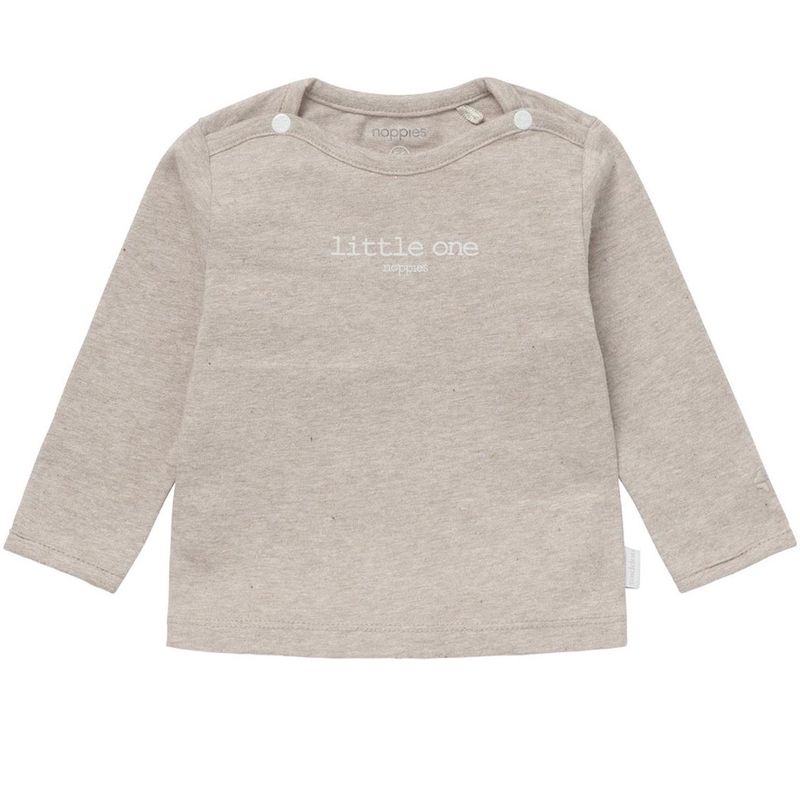 Noppies longsleeve hester taupe melange