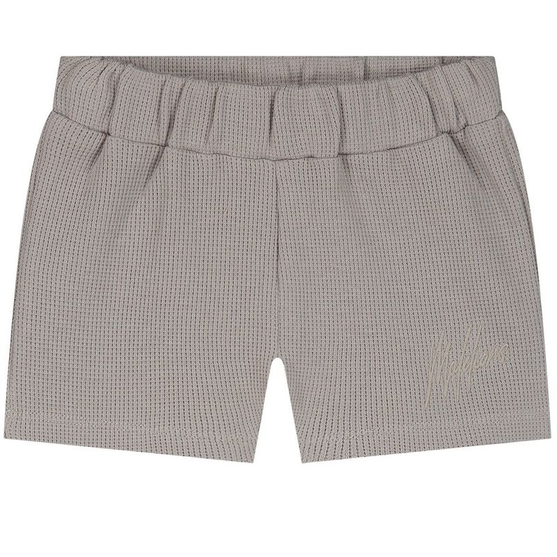 Malelions Baby Waffle Signature Shorts beige