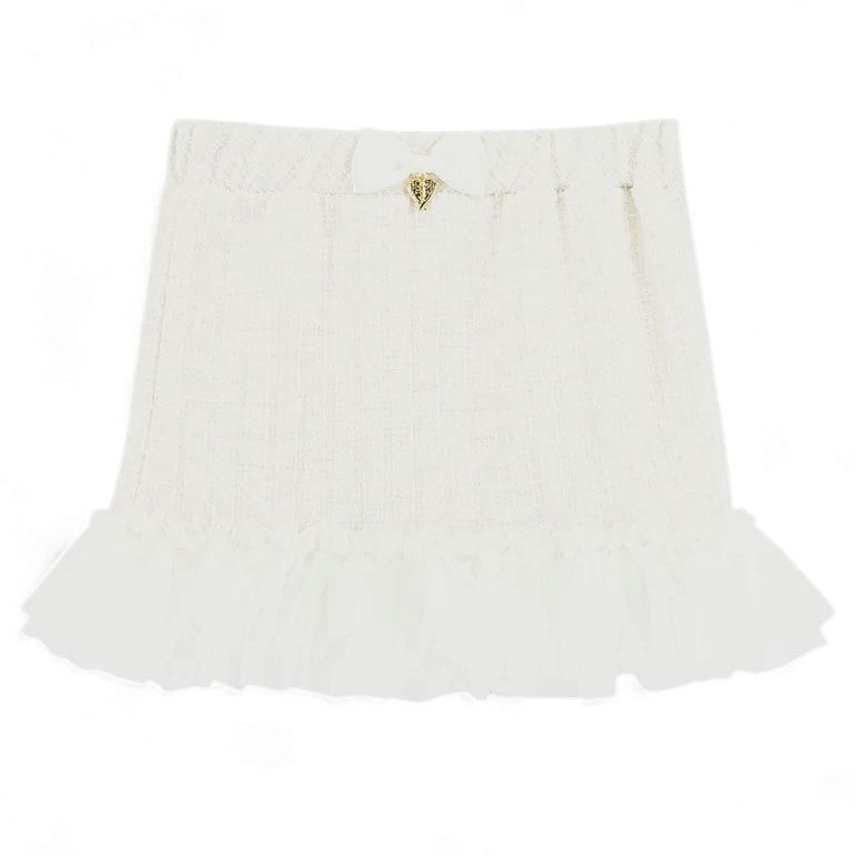 Angel’s Face  Marylouise Tweed Skirt Snowdrop