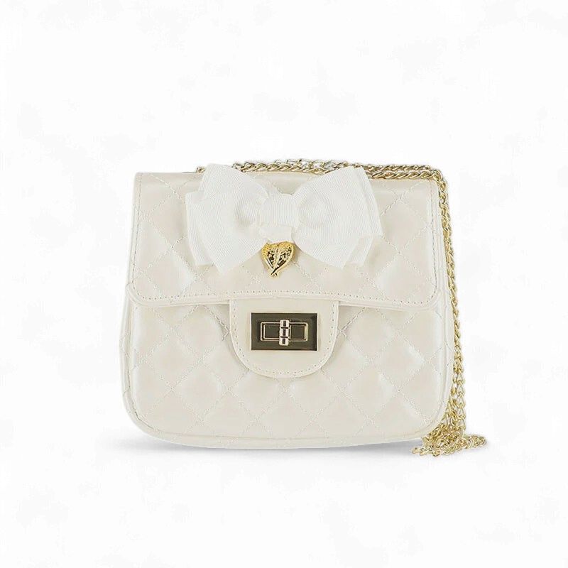 Angels Face Skyla Gewatteerde Parel Witte Tas
