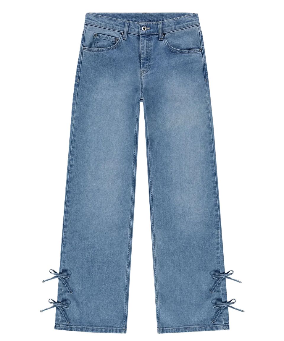 Nik &amp; Nik Jeans met decoratieve strikjes Blair Denim Pants
