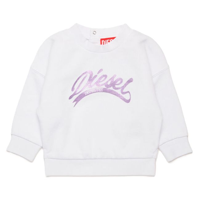 Diesel sweatshirt metallic logo