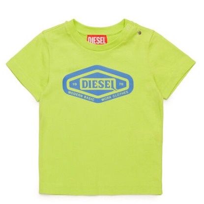 Diesel Cotton T-shirt with logo graphic