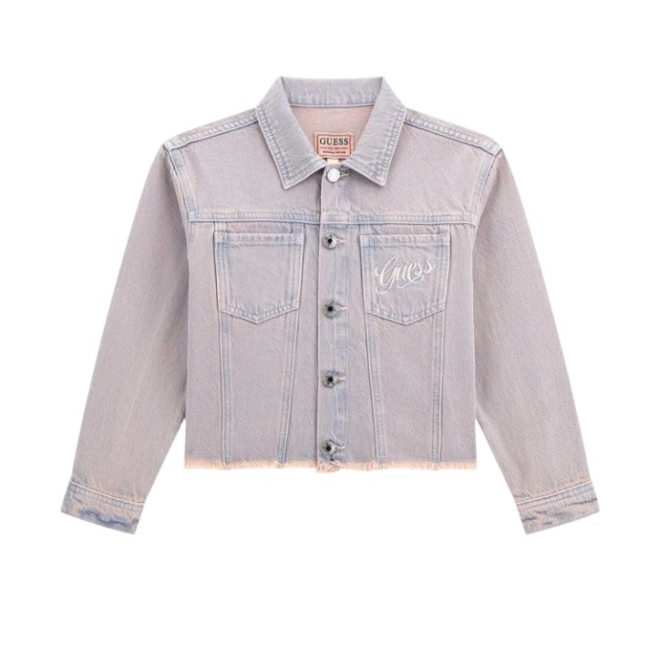 Guess spijkerjas - pastellaroze