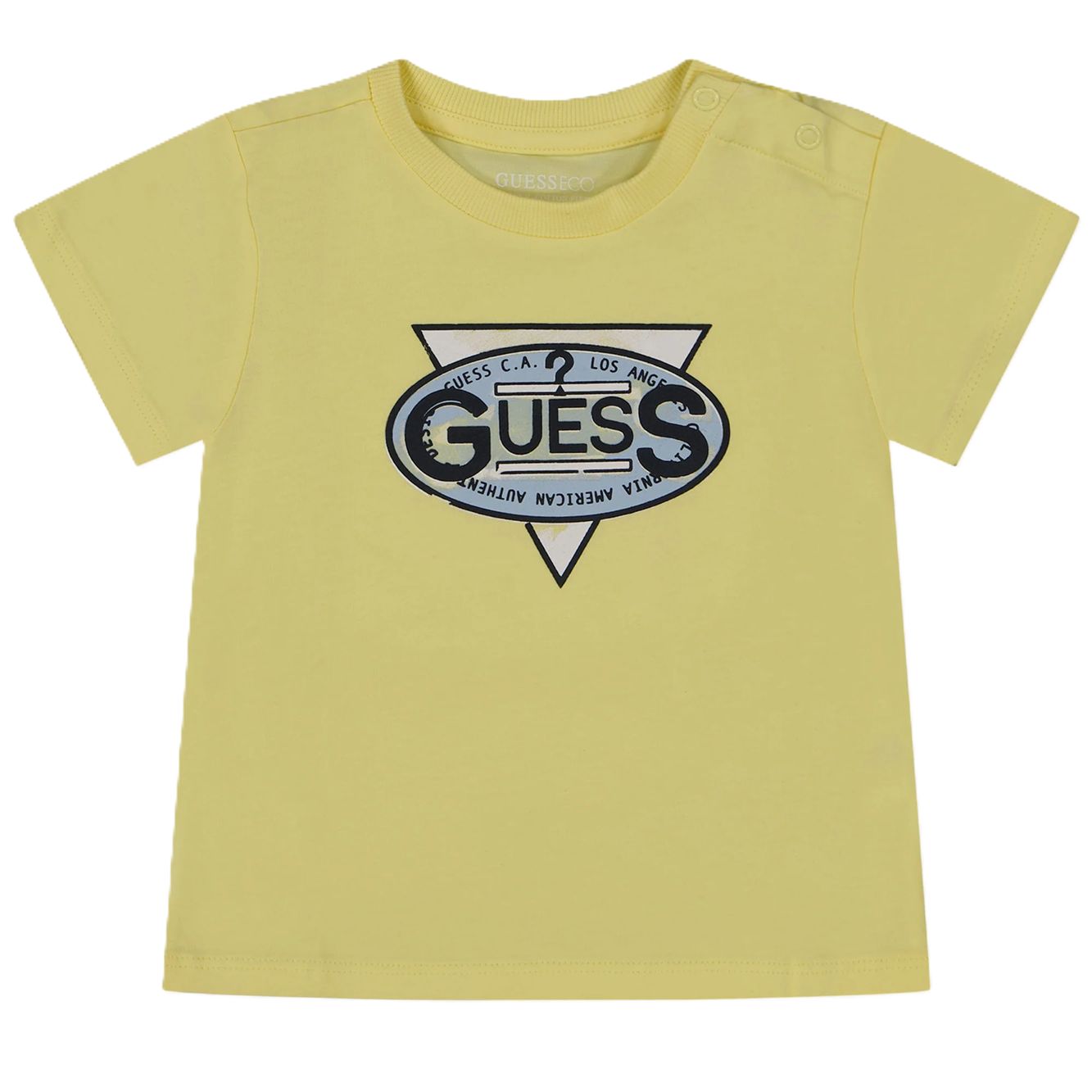 Guess shirt geel
