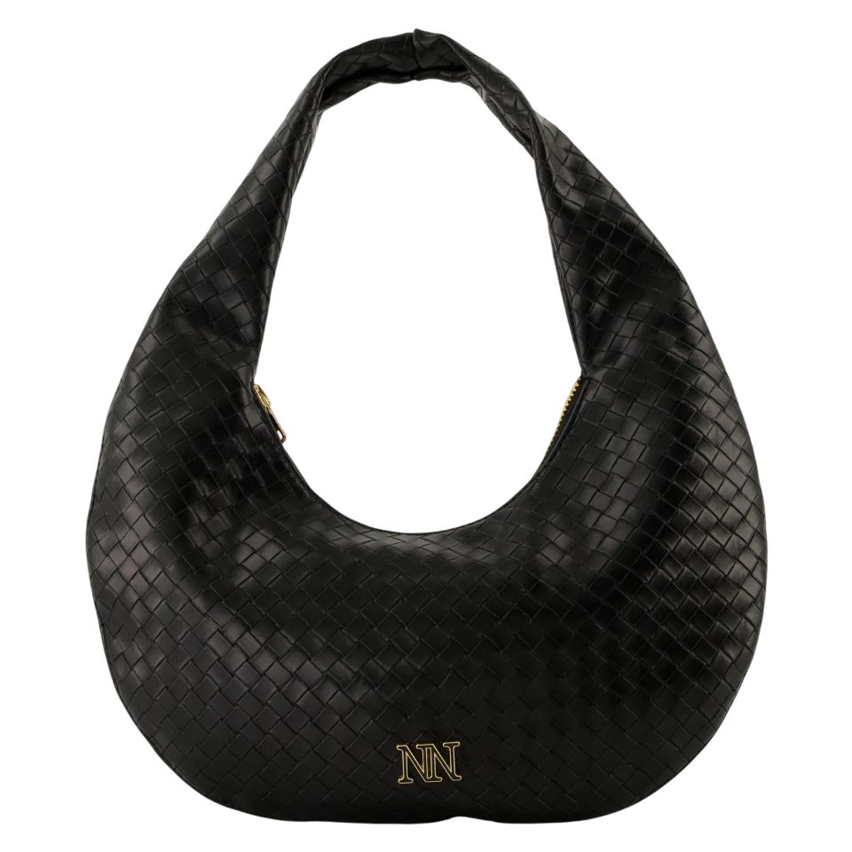 Nik &amp; Nik geweven schoudertas met logo