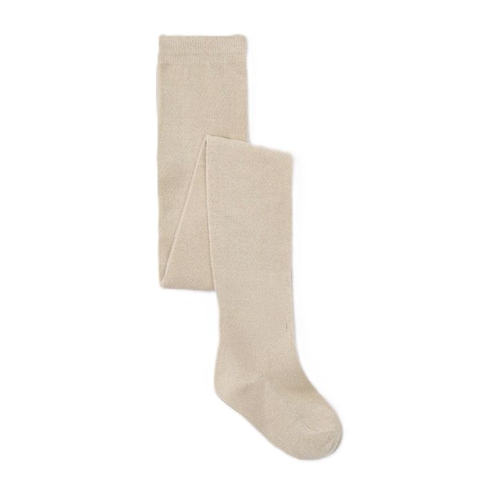 Mayoral baby metallic tights tapioca