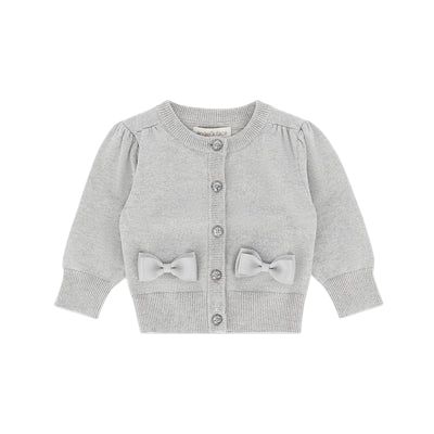 Angels Face Nikki Metallic Baby Cardigan Silver