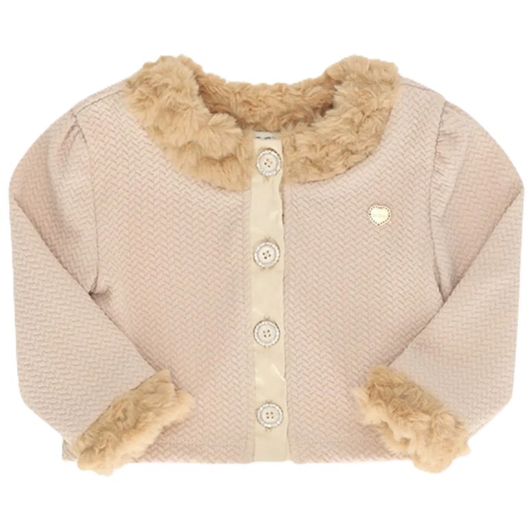 Le Chic Meisjes Vest orleany Winter White
