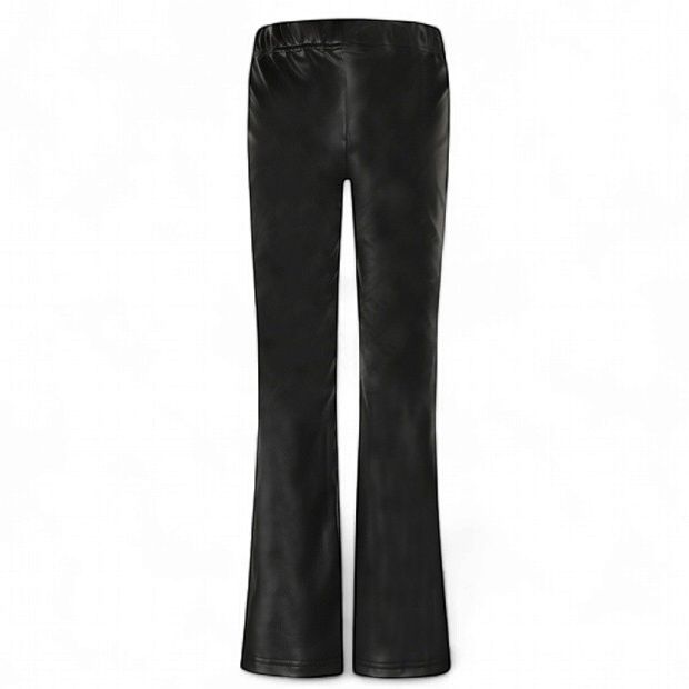 No way monday Leren flaredbroek