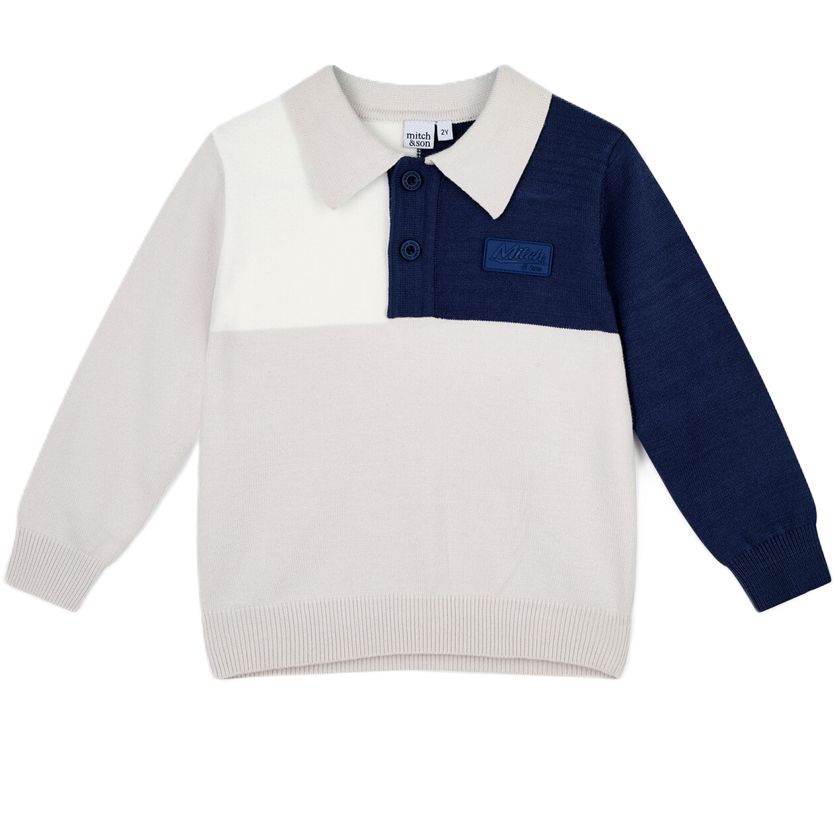 Mitch &amp; Son  Jude Knitted Polo Top