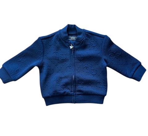 Guess all over print jacket dark blue