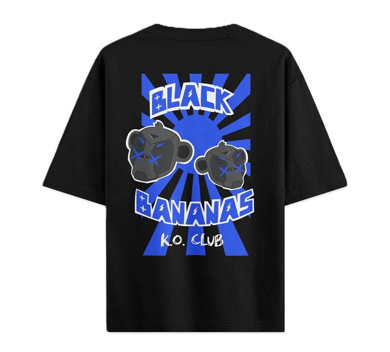 Black Bananas kids ko club shirt black