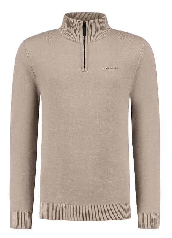 Ballin Junior Original Half Zip Knit taupe