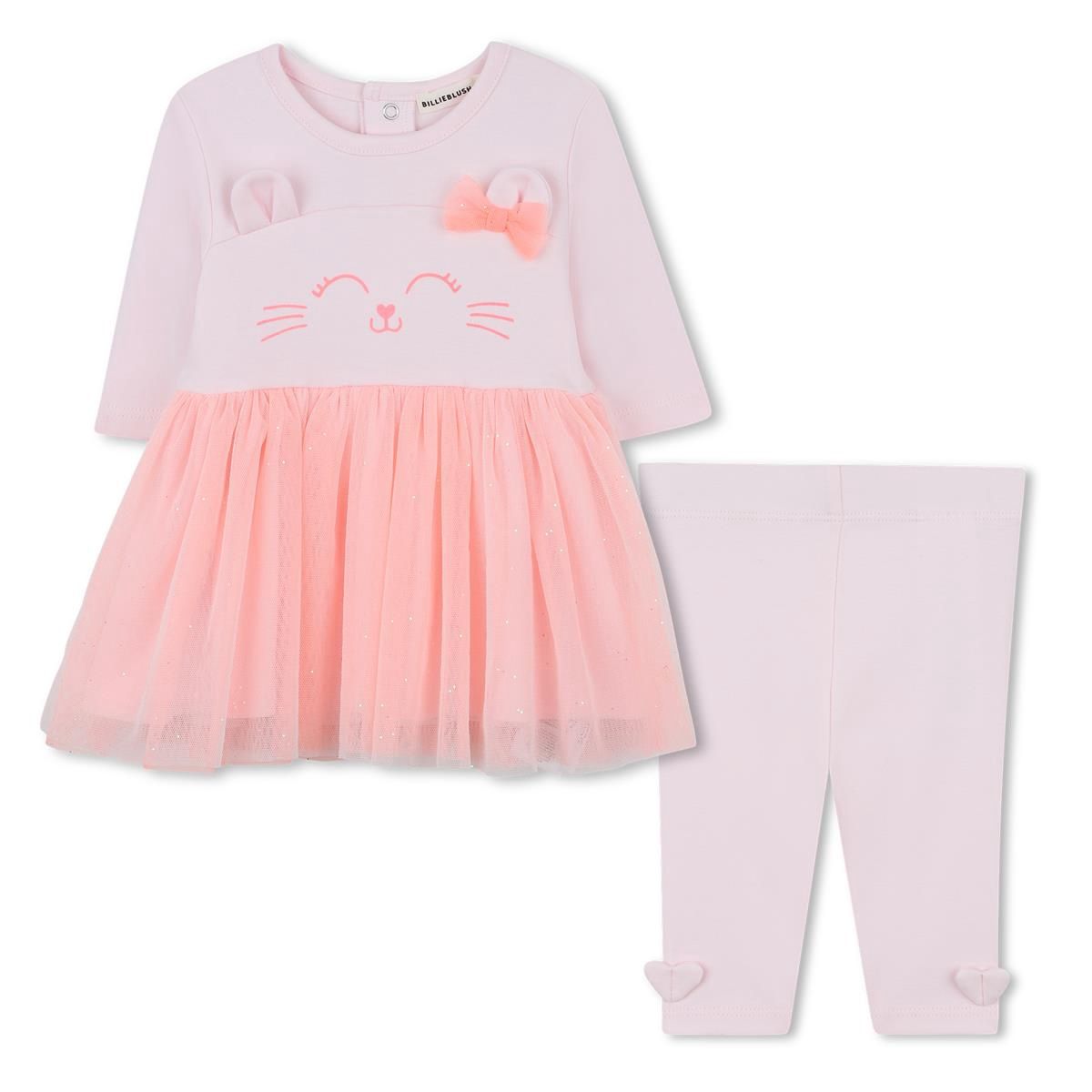 BillieBlush DRESS+LEGGINGS pale pink