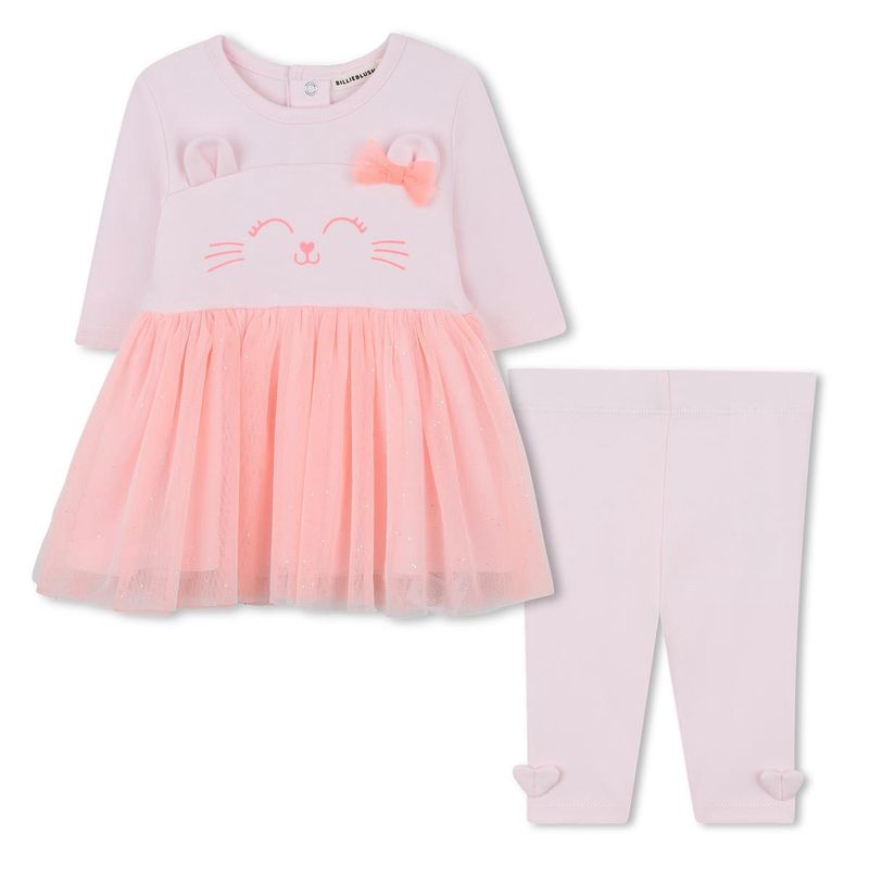 BillieBlush DRESS+LEGGINGS pale pink