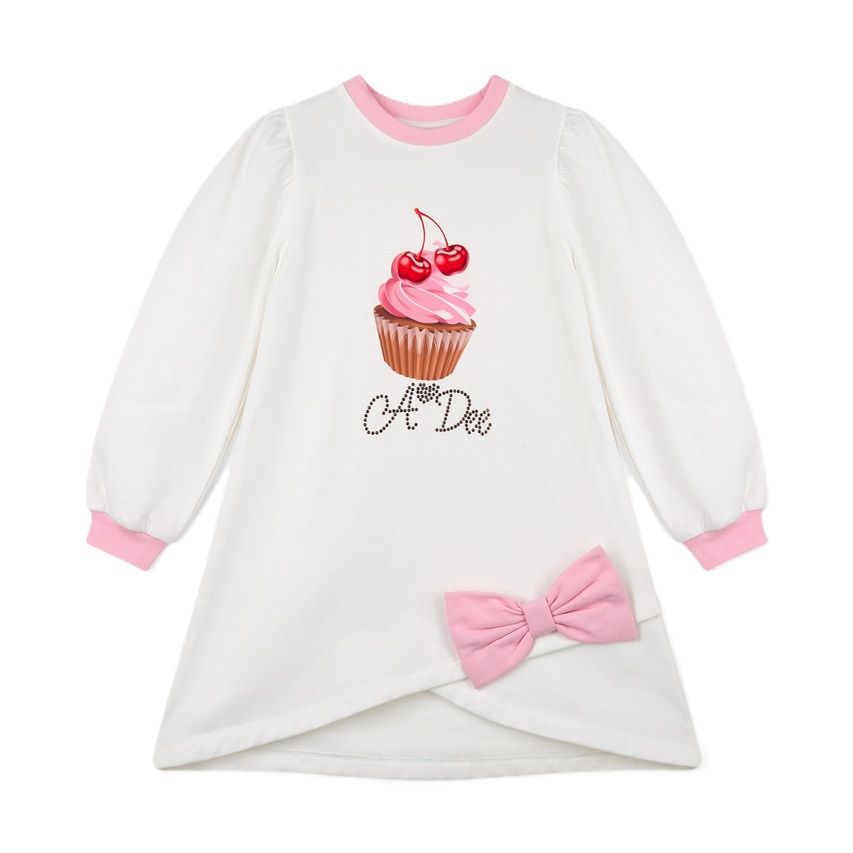 A'dee Meisjes jurk michelle rose pink
