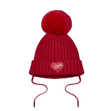 Little A Kamila vibrant red