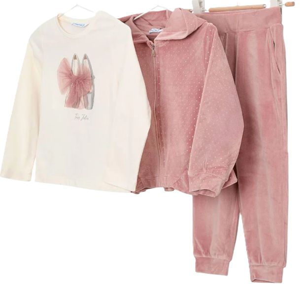Mayoral  meisjes joggingpak 3piece