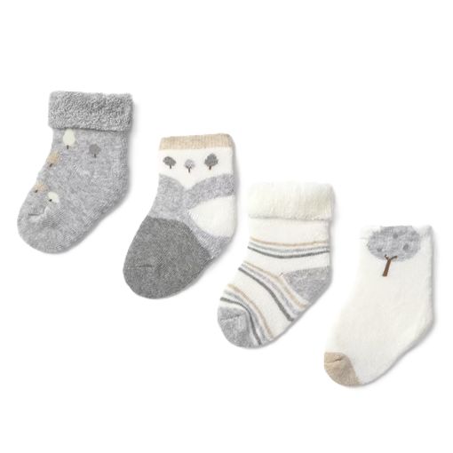 Mayoral 4-delige set sokken newborn Granito