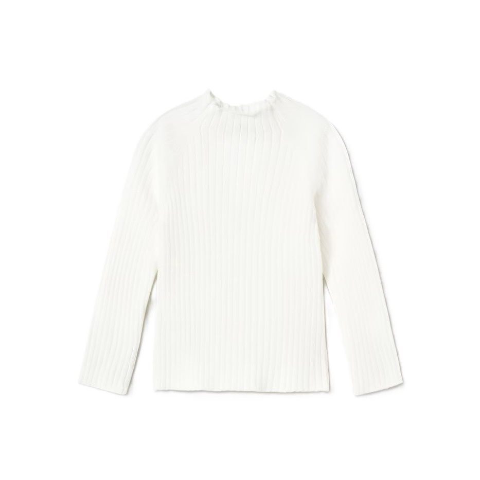 Mayoral Knit mockneck crudo