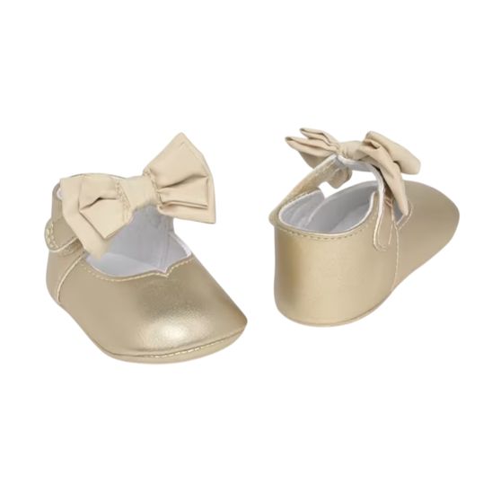 Mayoral Babyschoen ballerina Champagne Strik